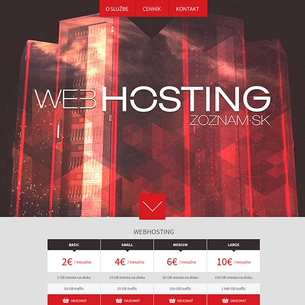 Webhosting Zoznam.sk