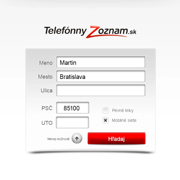 Telefónny zoznam